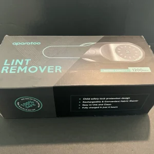Rechargeable Lint Remover Fabric Shaver 1200mAh Black Electric Clothes Defuzzer