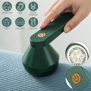 Electric Lint Remover Clothing Cleaner Fabric Shaver USB Rechargeable Defuzzer